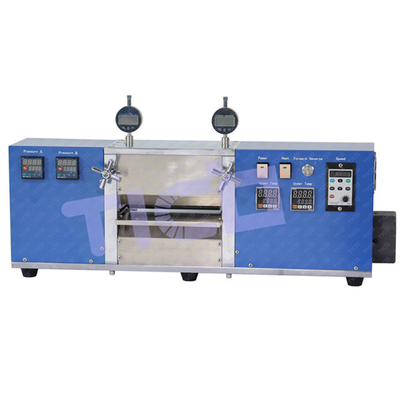 100 মিমি প্রস্থ উল্লম্ব গরম ক্যালেন্ডার 1KW পাওয়ার চাপের সাথে